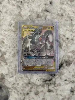 Arceus & Dialga & Palkia GX 156/236 Sm-Cosmic Eclipse Pokemon - Image 1