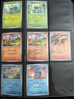 Pokemon 151 - Almost Complete Master Base Set With Binder 75% Complete - Image 1