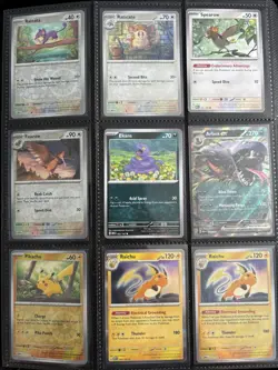 Pokemon 151 - Almost Complete Master Base Set With Binder 75% Complete - Image 3