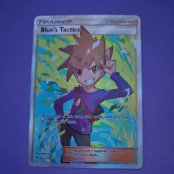 Blue's Tactics 231/236 Unified Minds Full Art Pokemon Card - Image 1