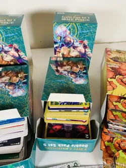 One Piece TCG Bundle x5 Boxes Of Common, Uncommon & Rare Trading Cards - Image 4
