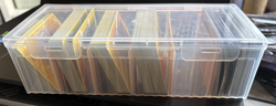 Pokemon TCG Storage Box w/ Dvidiers, filled with Vintage 2009 Tournament Cards - Image 1