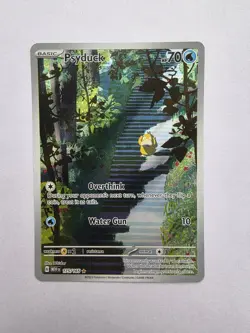 Pokemon TCG 151 Psyduck Card Illustration Rare English, 175/165 NM / Mint - Image 1