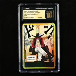 CGC 10 PRISTINE 2025 One Piece JPN Don!! Card Dracule Mihawk -Gold - Image 2