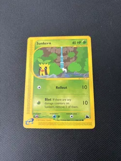 Pokemon Card Skyridge Sunkern 106/144 E Series Pokemon TCG - Image 2