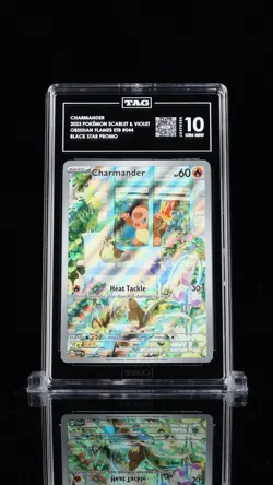 Pokemon Charmander Holo TAG 10 SVP 044 Scarlet & Violet Promo TCG Card - Image 1