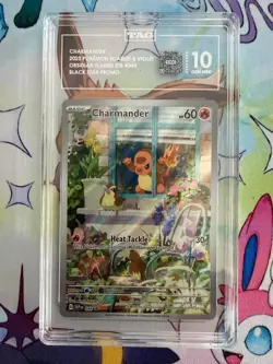 Pokemon Charmander Holo TAG 10 SVP 044 Scarlet & Violet Promo TCG Card - Image 2