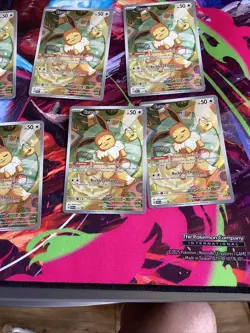 11 X Pokemon TCG Eevee 173 Holo Promo Card Prismatic Evolutions ETB - Image 4