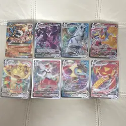 Pokemon TCG 8 Card Lot – Gengar VMAX, Calyrex VMAX, Machamp VMAX, Morpeko VMAX - Image 1