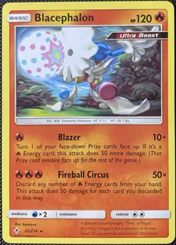 Blacephalon 32/214 Sm-Unbroken Bonds Regular - Pokemon Card - Image 1