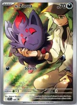 N's Zorua Promo SV: Scarlet & Violet Promo Cards 189 NM - Image 1
