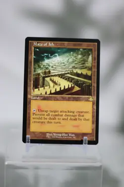 MAZE OF ITH (RETRO FRAME) Dominaria Remastered Magic MTG MINT CARD - Image 1