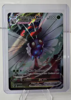 Butterfree VMAX 002/189 - Darkness Ablaze - Ultra Rare Holo Pokemon Card NM - Image 1