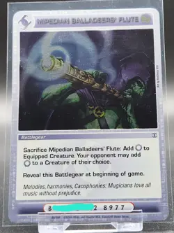 Chaotic Card : Mipedian Balladeer's Flute Turn Of The Tide Rare Battlegear - Image 1