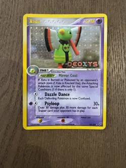 Xatu 29/107 EX Deoxys Reverse Holo Stamped Excellent Pokemon Card - Image 1