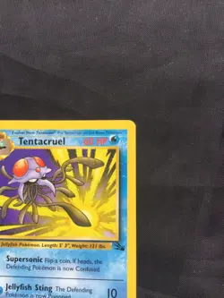 Pokemon Cards: Fossil 1st Edition Uncommon: Tentacruel 44/62 - Image 3
