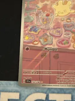 Pokemon Milcery 152/142 Sv07: Stellar Crown Illustration Rare Holo Card - Image 2