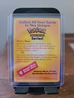 1999 Pokemon Promo Card “Catch Mew" WOTC "Pokemon The First Movie" - Image 2