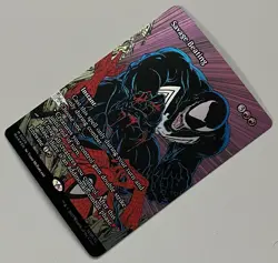 MTG Marvel Universe Savage Beating Instant MYTHIC FOIL #0026 - Image 3