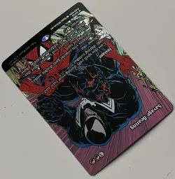 MTG Marvel Universe Savage Beating Instant MYTHIC FOIL #0026 - Image 4