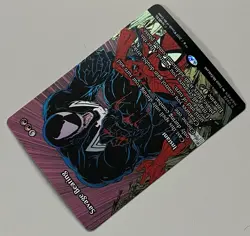 MTG Marvel Universe Savage Beating Instant MYTHIC FOIL #0026 - Image 5