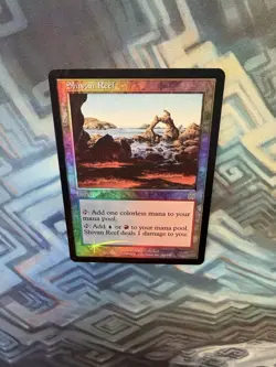MTG Foil Shivan Reef LP-/MP+ Apocalypse ( Front Surface EX/LP+ & Back MP ) - Image 4