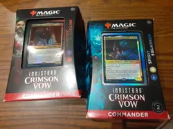 Magic the Gathering, Crimson Vow commander deck set of 2, factory sealed... - Image 1