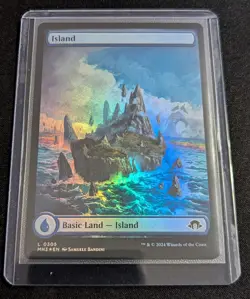 MTG - Island (305) FULL ART FOIL - Modern Horizons 3 - Pack Fresh!! - Image 2