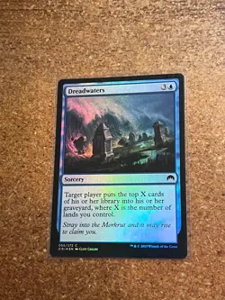 Magic The Gathering # Dread Waters Foil - Image 1