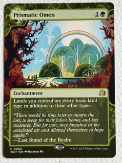 Prismatic Omen R Wilds of Eldraine: Enchanting Tales 60 LP - Image 1