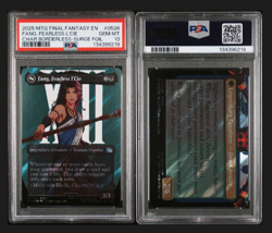 2025 MAGIC: THE GATHERING FINAL FANTASY SURGE FOIL FANG, FEARLESS L'CIE PSA 10 - Image 1