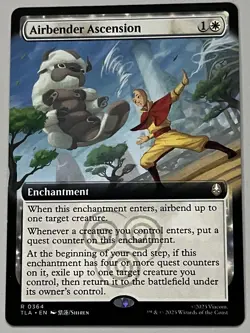 MTG Avatar: TLA Airbender Ascension Enchantment RARE REGULAR #0364 - Image 1