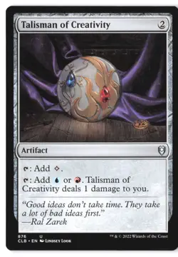 Talisman of Creativity 876 CLB MTG NM - Image 1