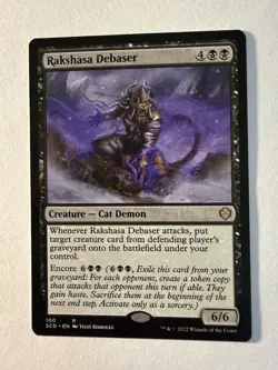 Rakshasa Debaser Normal 100 SCD Starter Commander Decks NM MTG - Image 1