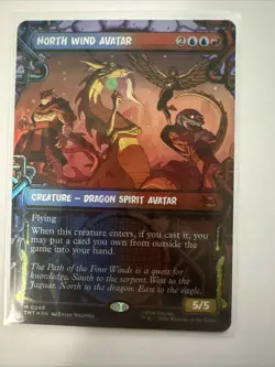 North Wind Avatar (Showcase) Teenage Mutant Ninja Turtles Foil - Image 1