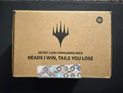 Magic the Gathering Secret Lair Heads I Win Tails You Lose Commander Deck Sealed - Image 1