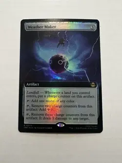 Magic The Gathering Weather Maker Artifact TMT Foil Rare 0279 - Image 1