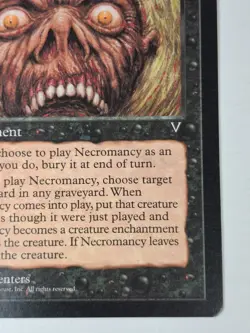 1x NM Necromancy Visions MTG Magic the Gathering Free Ship! BB - Image 4