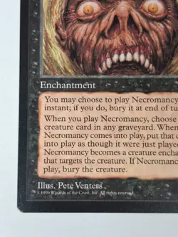 1x NM Necromancy Visions MTG Magic the Gathering Free Ship! BB - Image 5