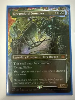 Dragonlord Dromoka (Borderless) Double Masters 2022 Foil - Image 1