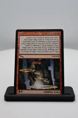1x Fiery Gambit MP R Mirrodin (MRD) MTG Magic the Gathering - Image 2