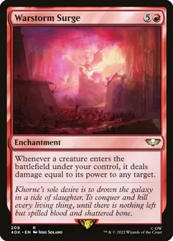 Warstorm Surge Universes Beyond: Warhammer 40,000 Regular NM - Image 1