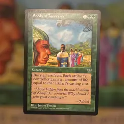 MTG Seeds of Innocence Mirage Regular Rare - Image 1
