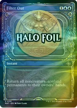 MTG Filter Out (Showcase Halo Foil) | March of the Machine: The Aftermath NM - Image 1