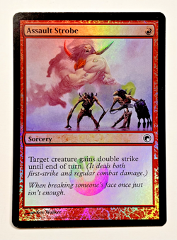 Assault Strobe Scars of Mirrodin Foil NM - Image 1