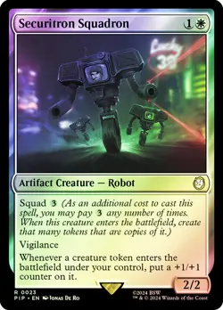 Securitron Squadron Universes Beyond: Fallout Foil NM - Image 1