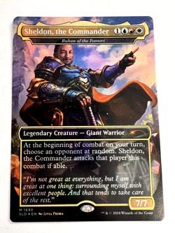 Sheldon, the Commander - Ruhan of the Fomori (Rainbow Foil) Secret Lair Drop NM - Image 1