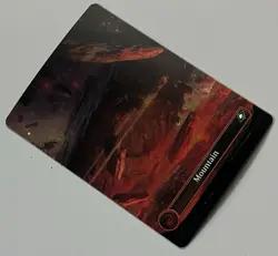 MTG Edge of Eternities Basic Land Mountain COMMON GALAXY FOIL #0370 - Image 2