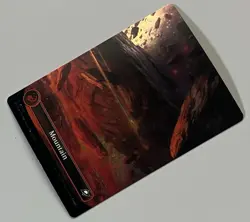 MTG Edge of Eternities Basic Land Mountain COMMON GALAXY FOIL #0370 - Image 3