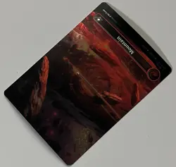 MTG Edge of Eternities Basic Land Mountain COMMON GALAXY FOIL #0370 - Image 5